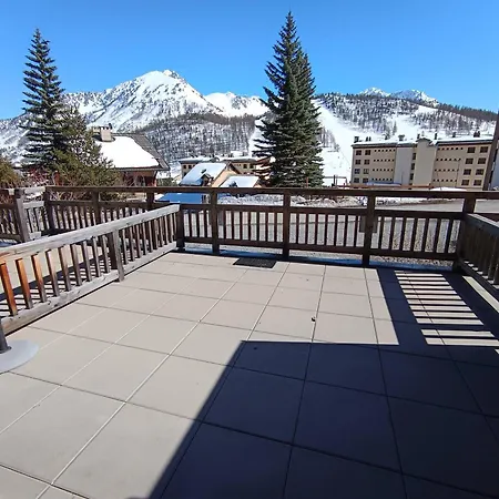 Luxueux 2 Pieces + Coin Montagne, Terrasse Sud, 100m Pistes, 6 Pers, Classe 3* - Fr-1-445-118 * Montgenevre